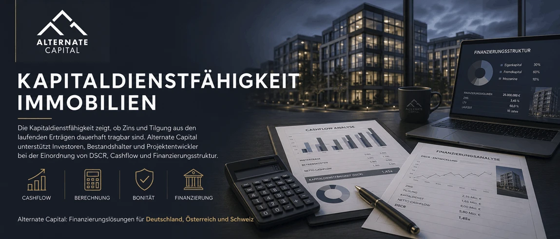 DSCR (Kapitaldienstdeckungsgrad) – Alternate Immobilien
