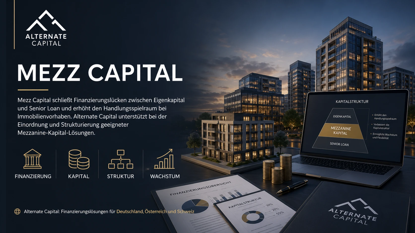 Finanzierungslücke – Alternate Immobilien