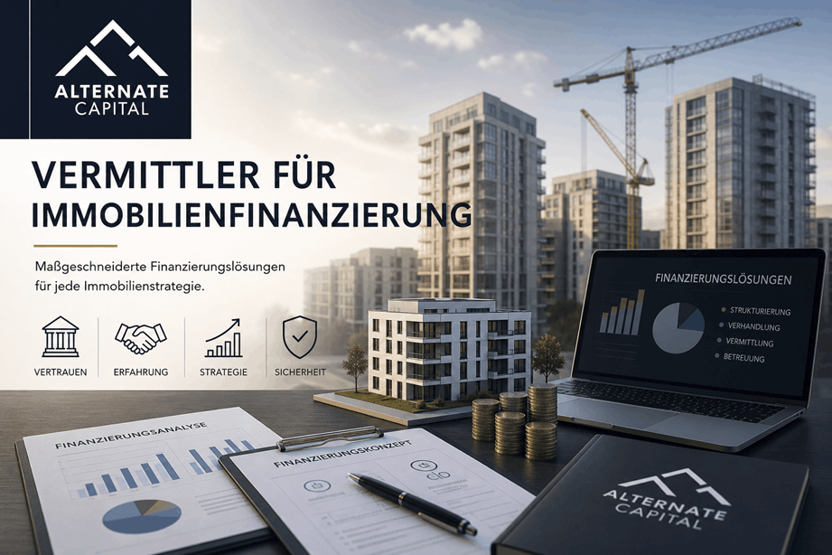 Unsere Leistungen als Vermittler Immobilienfinanzierung