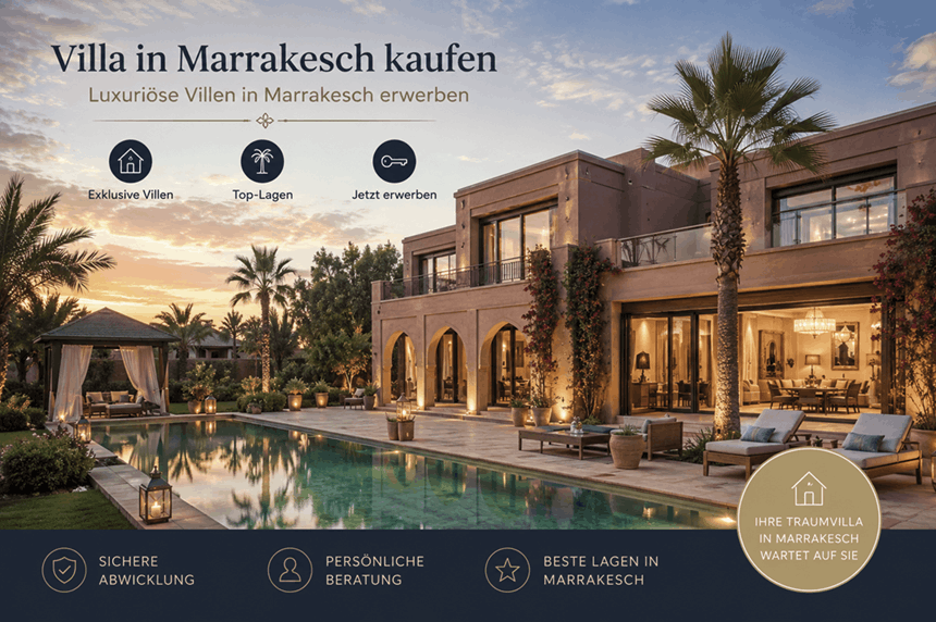Villa in Marrakesch kaufen Villa in Marrakesch